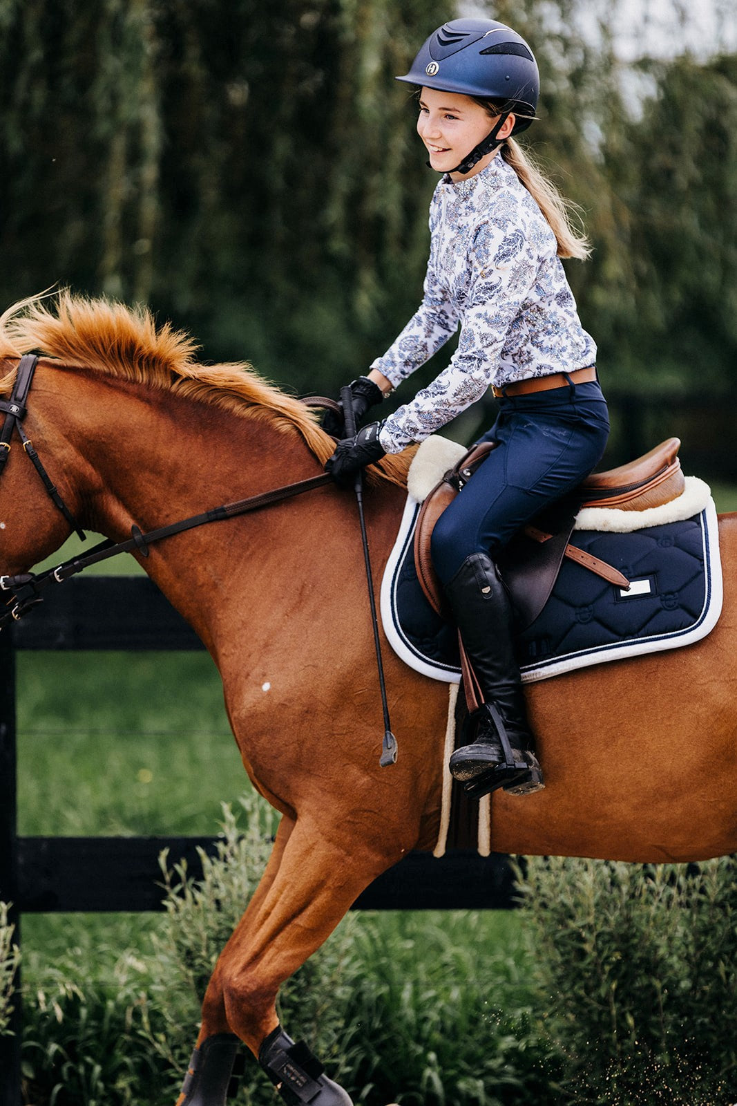 ForHorses  JULIE JUNIOR Leggings, Equestrian Wear - Shop For Horses