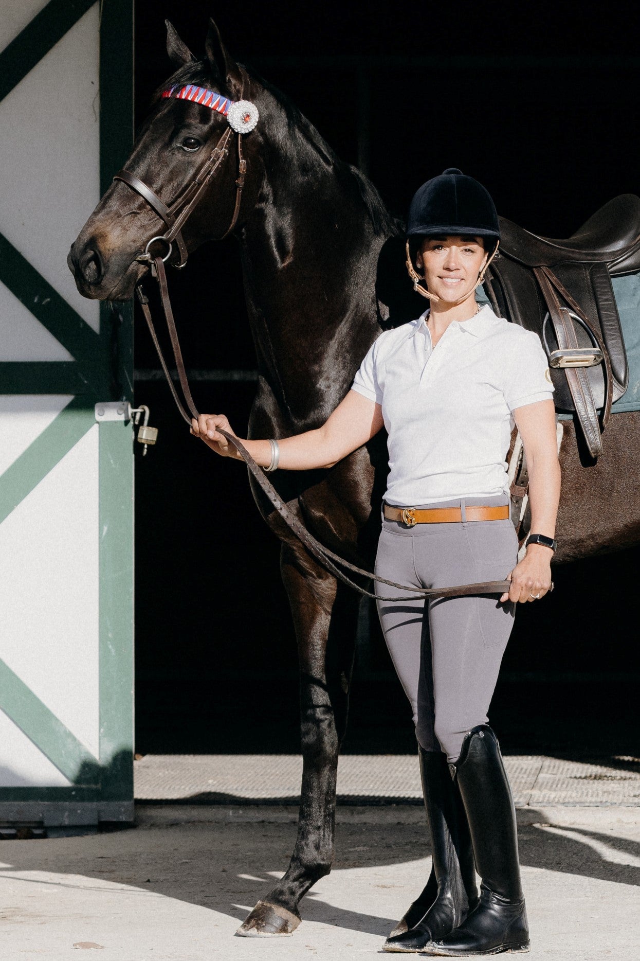 Therma Riding Tights - Grigia