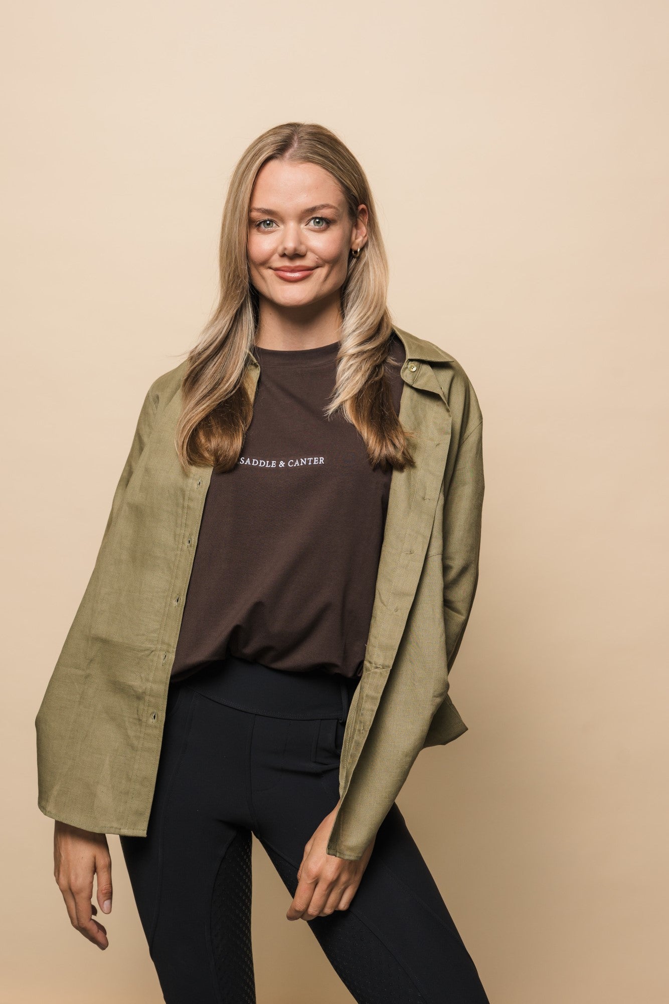 Linen Shirt - Oliva