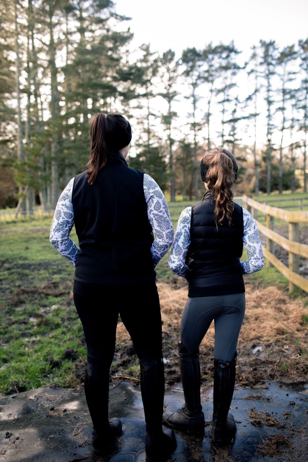 YR Therma Riding Tights - Grigia