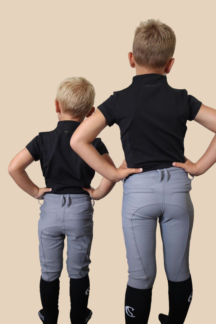 Boys Tech Tee - Nero