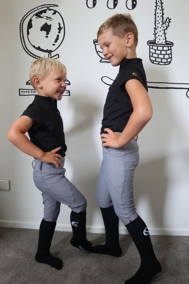 Boys Riding Leggings - Perla