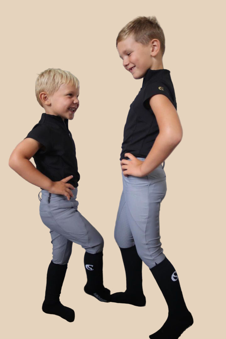 Boys Tech Tee - Nero