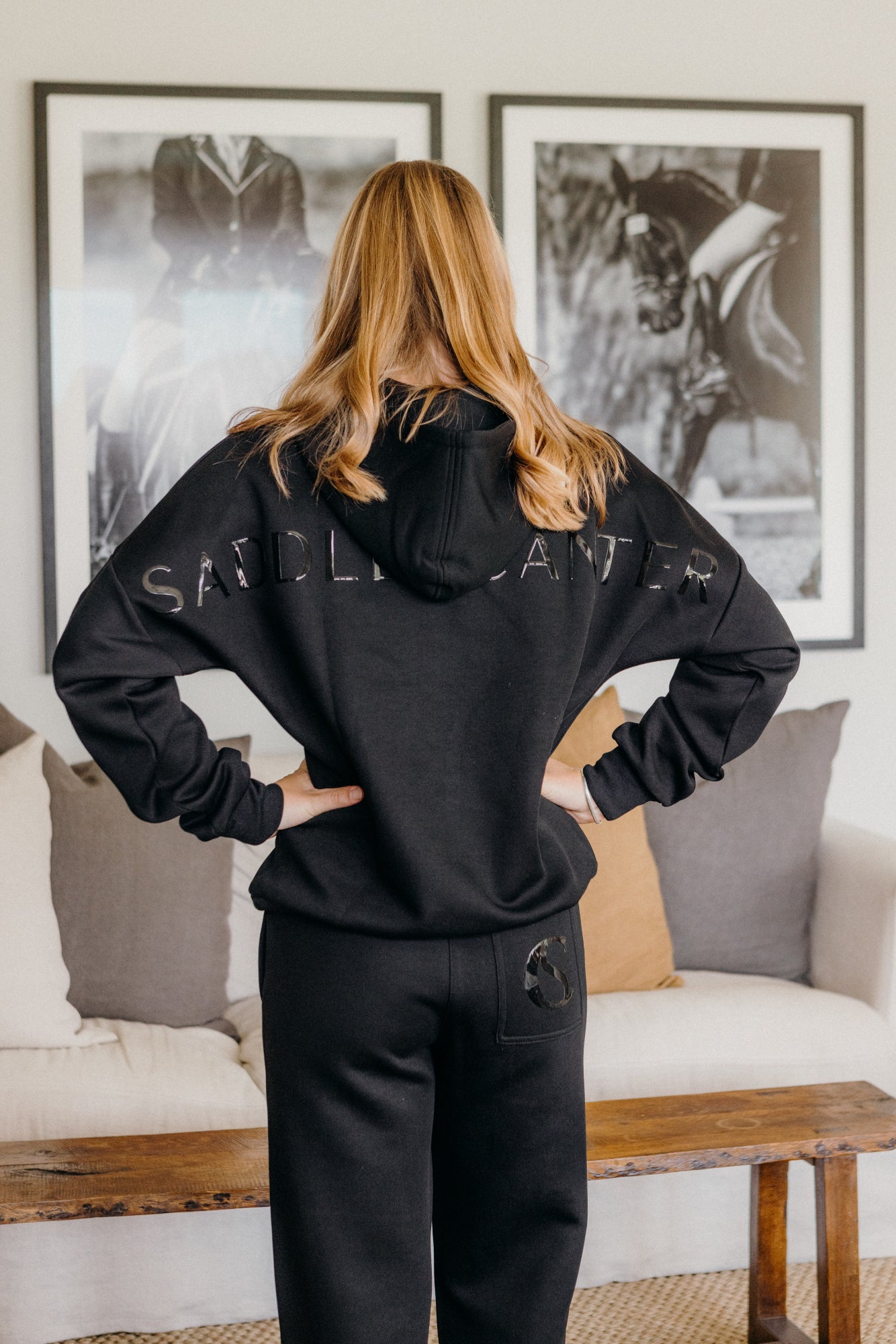 Casa Oversized Hoodie - Nero