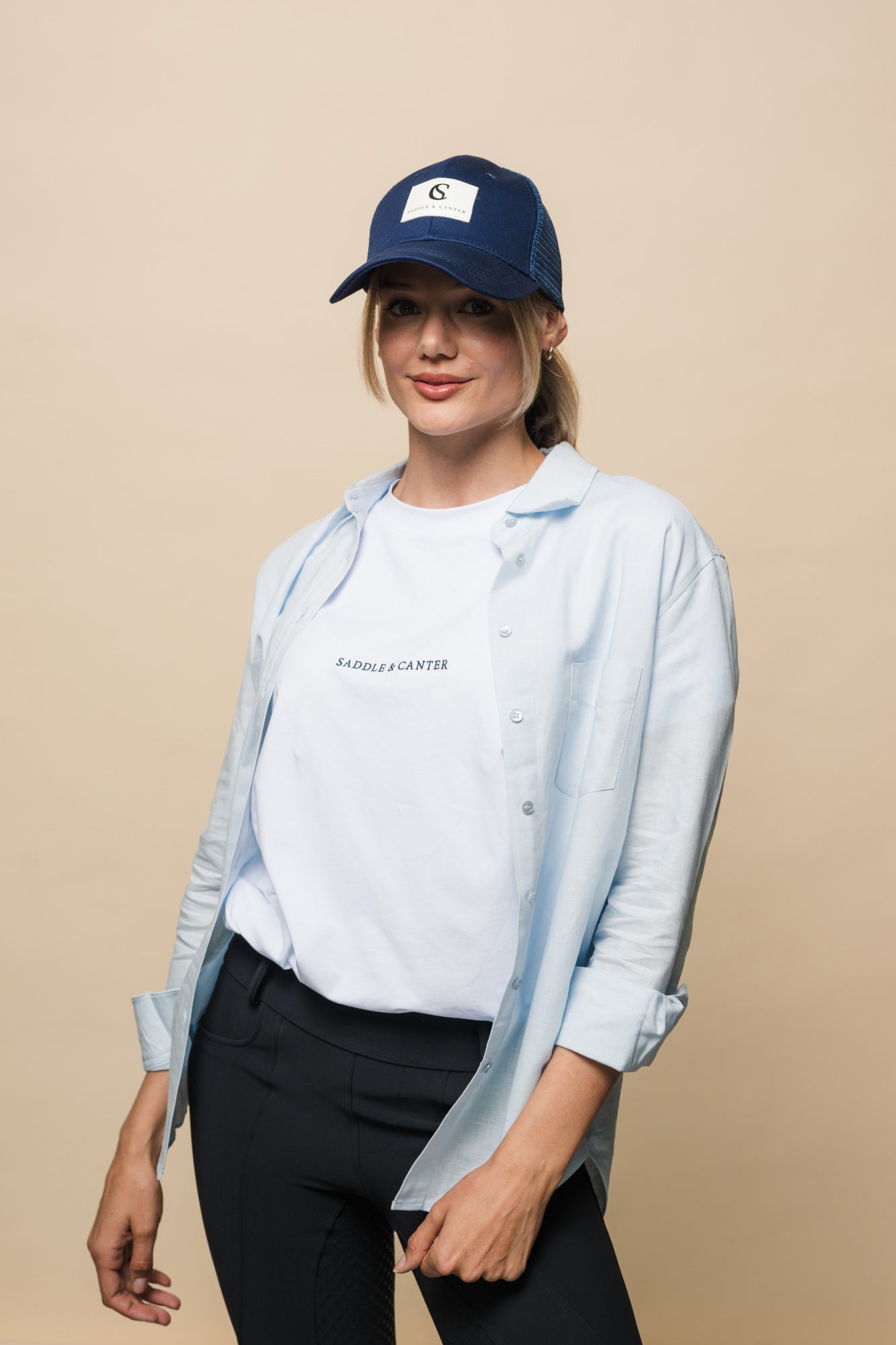 Linen Shirt - Cielo