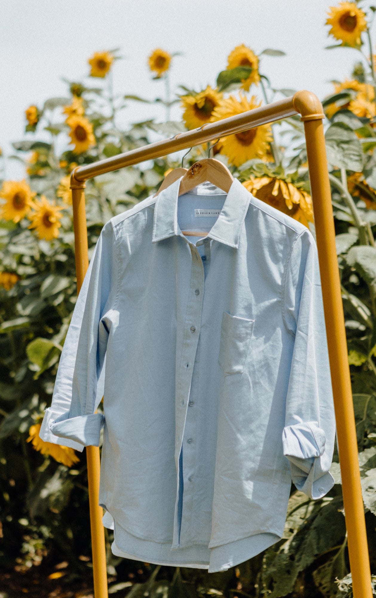 Linen Shirt - Cielo