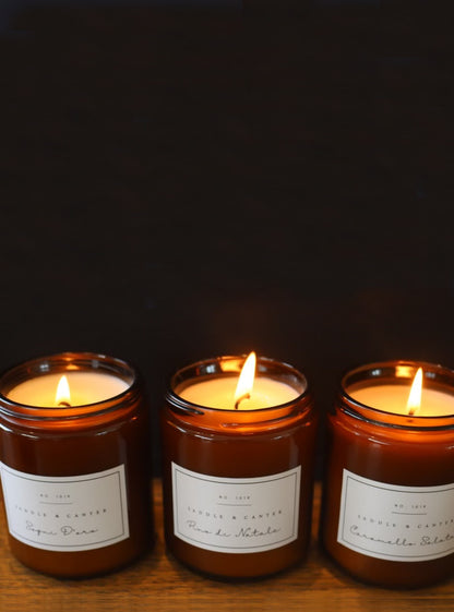Hand Poured Scented Candle - Pino di Natale
