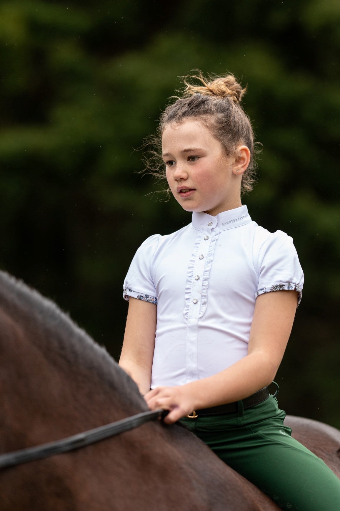 Girls equestrian shirts sale