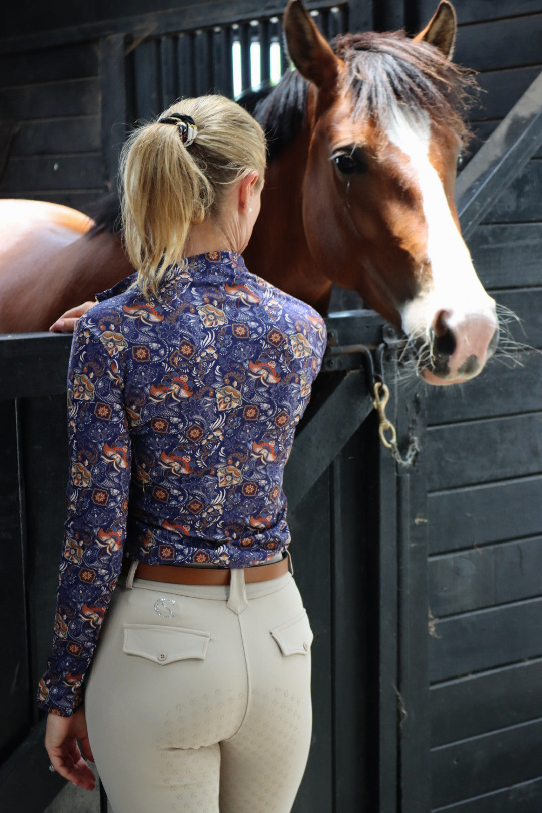 Saddle & Canter Women's Baselayer Horse Riding Shirts. Equestrian Saddle & Canter Women's Baselayer Horse Riding Shirts. Equestrian