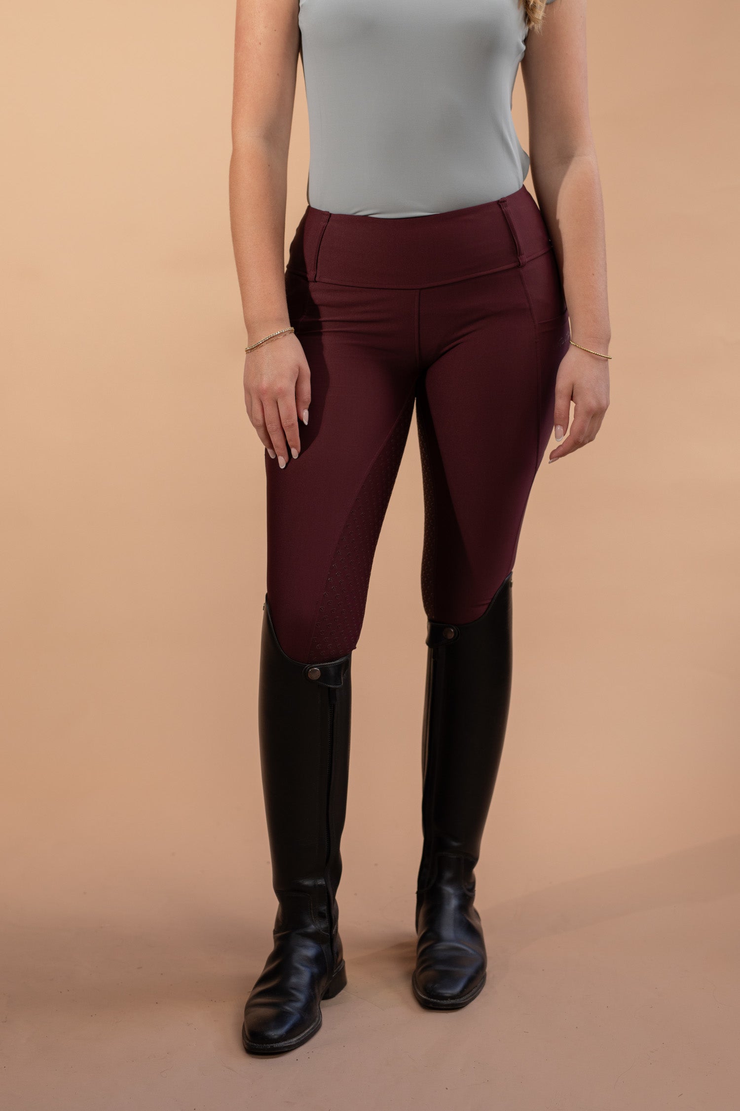 Riding Tights - Bordeaux