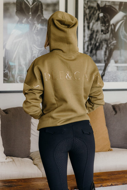 Casa Oversized Hoodie - Oliva