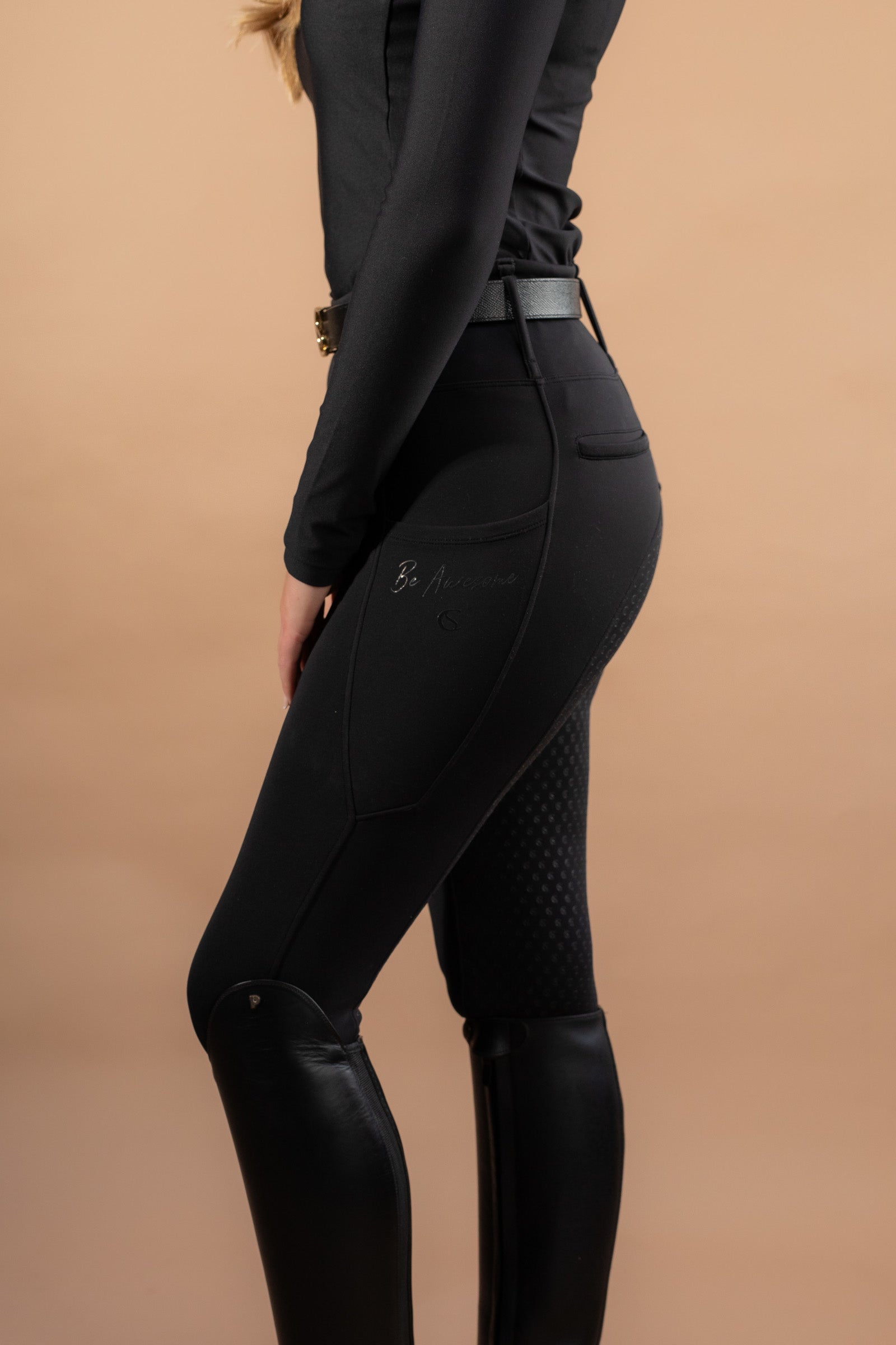 Women s Horse Riding Leggings. Ladies Riding Tights with phone pocket. Saddle Canter